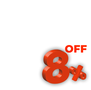 8 درصد تخفیف